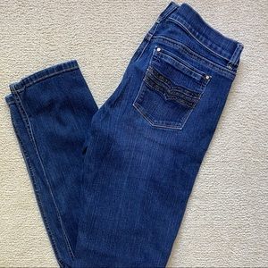 White House Black Market dark denim jeans